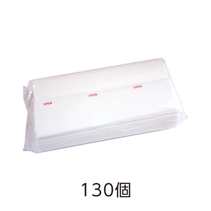 【直送品】 詰替え用 ティッシュ 100W 袋入 (130個)