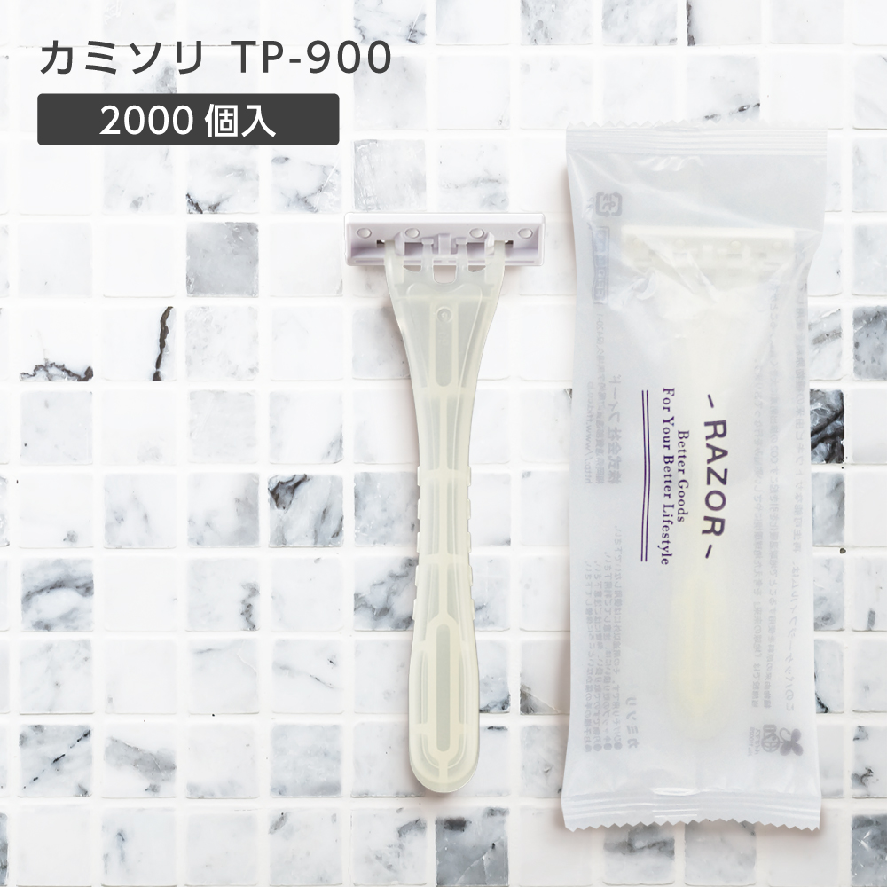 【受注生産】 カミソリ TP-900 DORCO 3枚刃 首振り ウォーカー (2000個)