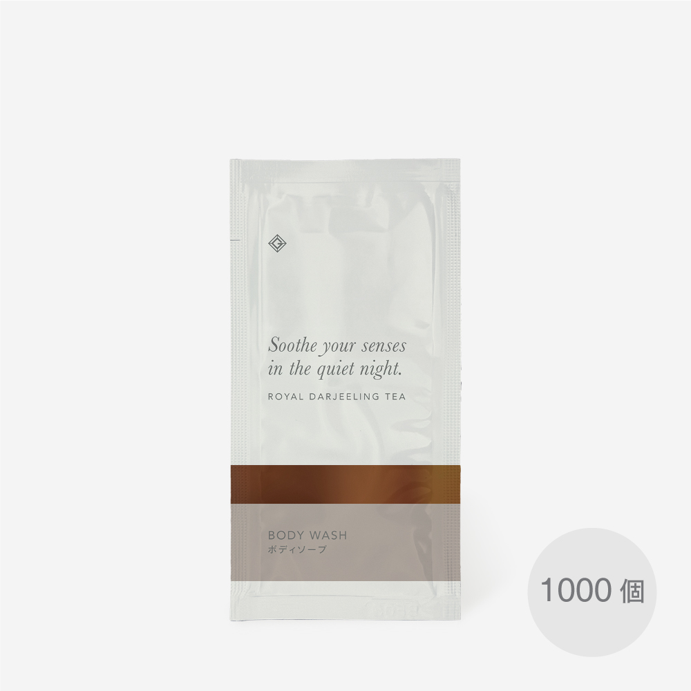 ボディソープ ロイヤルダージリンティーの香り 12mL GemiD (1000個)