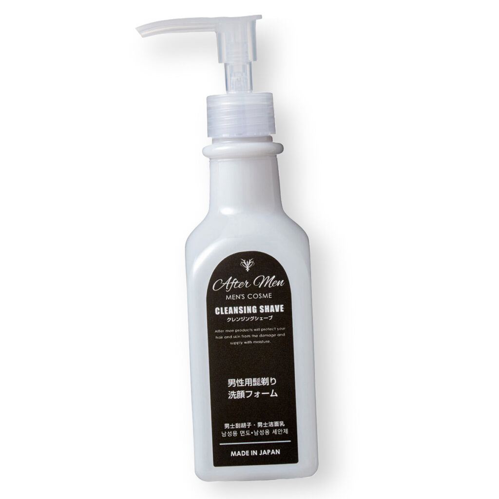 AP-ｱﾌﾀｰﾒﾝｸﾚﾝｼﾞﾝｸﾞｼｪｰﾌﾞ200ml-1024x1024 アフターメン　男性用化粧品シリーズ