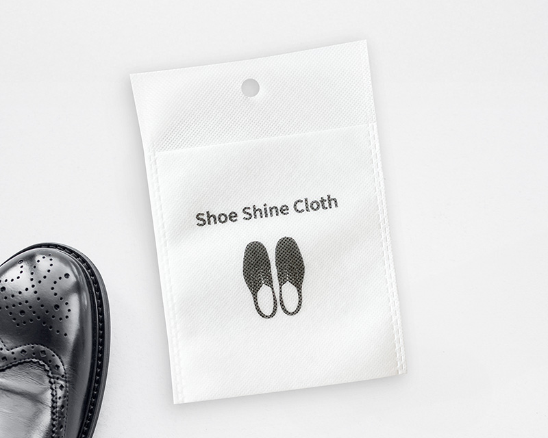 ホテル向けの靴磨きアメニティ3種類をご紹介|用途に合わせて選べるシューシャイン