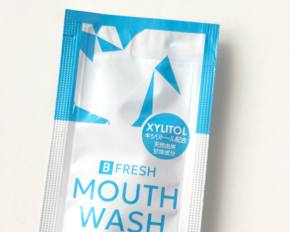  小さな気配りが伝わるアメニティ｜マウスウォッシュ ビーフレッシュ